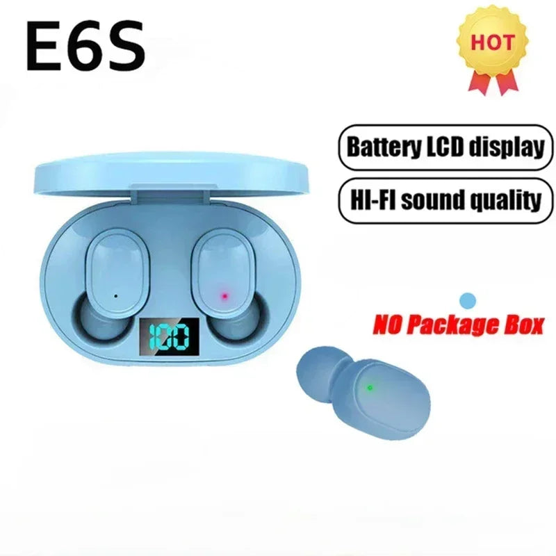 Auriculares E6S - inalámbricos con cancelación de ruido
