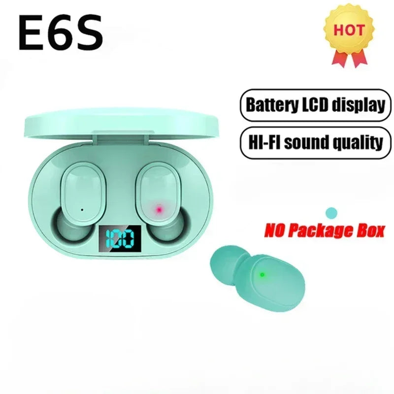Auriculares E6S - inalámbricos con cancelación de ruido