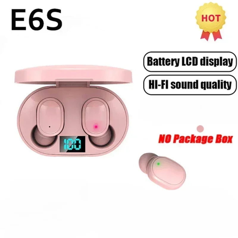 Auriculares E6S - inalámbricos con cancelación de ruido