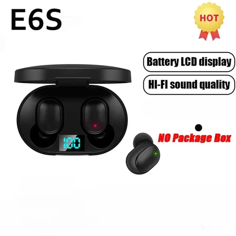 Auriculares E6S - inalámbricos con cancelación de ruido